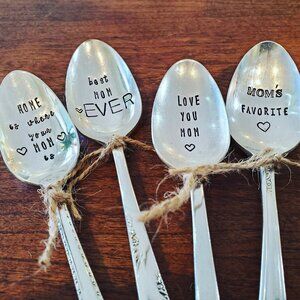 Mother's Day Coffee Spoons Tea Spoons